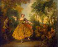 Lancret Nicolas Mlle Camargo Dancing  - Hermitage